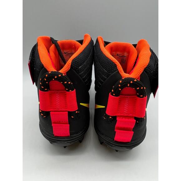 Nike Force Savage Pro 2 Black Red Football Cleats AH4000-001 Men's Size 9. - Picture 10 of 12